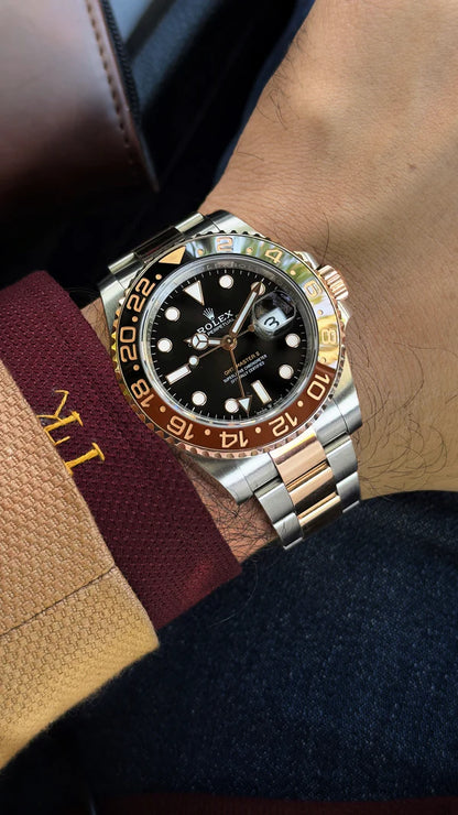 Pre-Owned Rolex GMT-Master II 126711CHNR "Root Beer" 40mm – Stainless Steel & Everose Gold