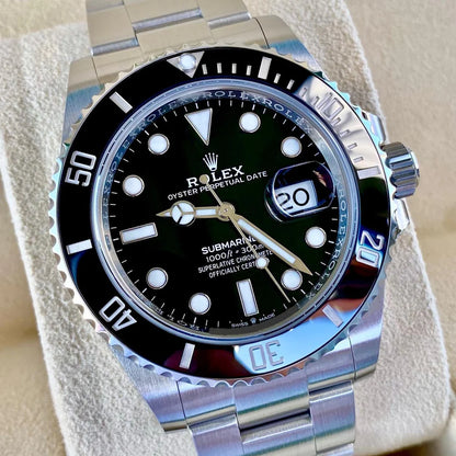 Rolex Submariner Silver Black